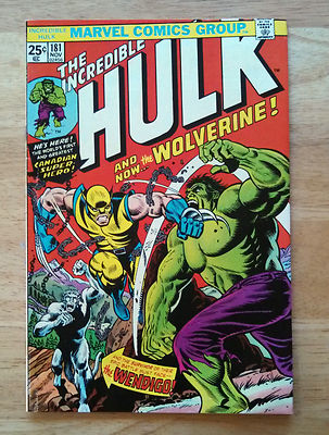 The Incredible Hulk 181  1ST WOLVERINE  94 NM CGCPGX WORTHY TOP BRONZE BOOK