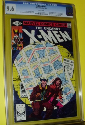 XMEN 141  CGC 96  WHITE PAGES  XMEN 142 RAW 94 or better NO RESERVE