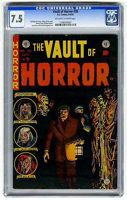 Vault of Horror 38 CGC 75 OWW Jack Davis EC Golden Age Comic