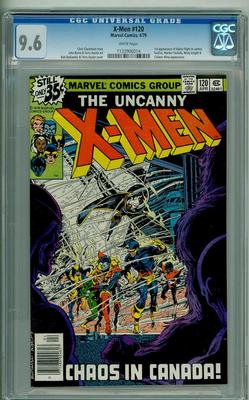 XMEN 120 CGC 96 WHITE PAGES FIRST ALPHA FLIGHT