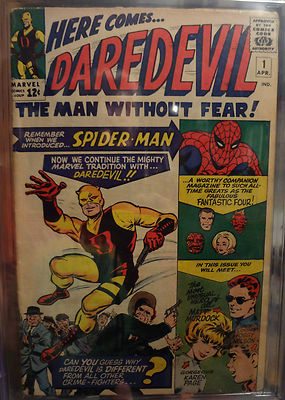 Daredevil 1 1964 CGC 35 Cream to OffWhite Pages