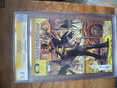 The Walking Dead 1 CGC 98 SS Signed and sketched Tony Moore