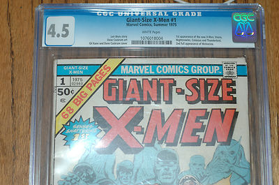 GiantSize XMen 1 CGC 45 VG 1st new Xmen Wolverine nice copy