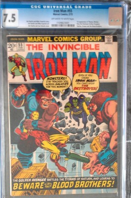 Iron Man 55 Feb 1973 Marvel CGC 75
