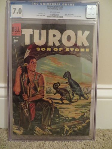 Dell Comics Four Color 596 1954 CGC 70 First Appearance of Turok Son of Stone