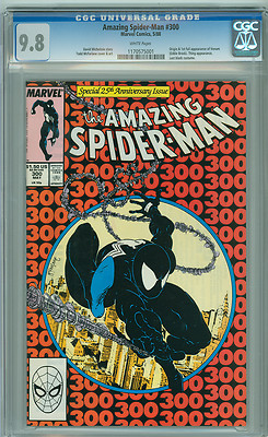 Amazing Spiderman 300 CGC 98 Near Mint  Mint White pages 1st appearance Venom