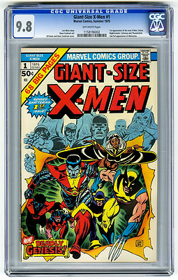 GiantSize XMen 1 CGC 98 1st New XMen 2nd Wolverine Marvel Bronze Age Comic