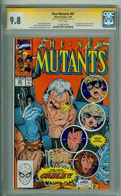 NEW MUTANTS 87 CGC 98 SS TODD MCFARLANE FIRST CABLE