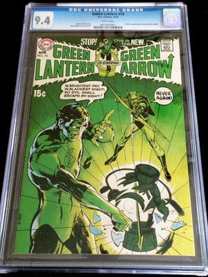Green Lantern 76 CGC 94 white pages  Looks like 98