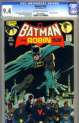 Batman 230  CGC GRADED 94