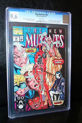 New Mutants 98  Marvel 1991  CGC 96  1st Deadpool
