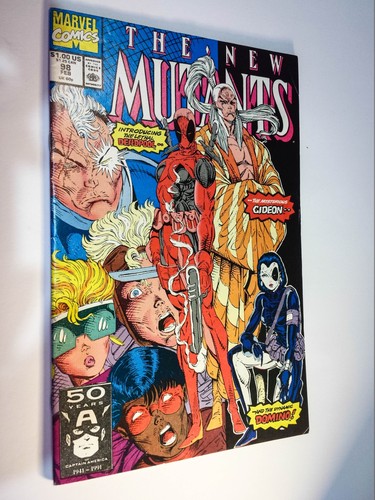 New Mutants 98 1st Series 1991 Marvel Comics 1st Deadpool Key CGC or PGX it