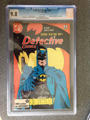 Detective Comics Batman Year Two CGC Graded 98 575 576 577 578