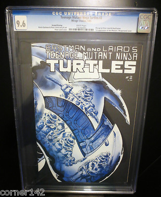 Teenage Mutant Ninja Turtles  2 CGC 96 White pgs by Eastman  Laird