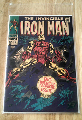 Iron Man 1  1st Iron Man Solo Issue  90 Very FineNear Mint  CGCPGX WORTHY 