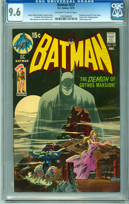 Batman 227 CGC 96 NM Classic Neal Adams Detective 31 Cover Swipe