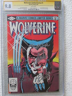 Wolverine 1 CGC 98 1982 SS X5 Stan Lee Trimpe Romita Claremont Shooter