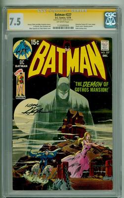 BATMAN 227 CGC 75 SS NEAL ADAMS 1970