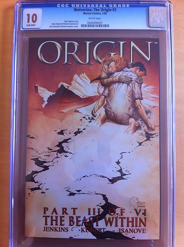 Wolverine The Origin 3 CGC 100 GEM MINT LOOK