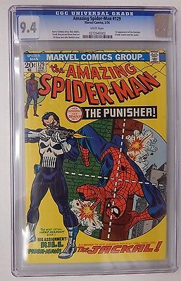 Marvel AMAZING SPIDERMAN 129 CGC Graded 94  1974 Vintage Comic