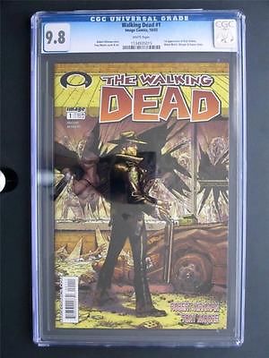 Walking Dead 1 IMAGE 2003 MINT CGC 98 MT  1st App Rick Grimes  Shane Walsh