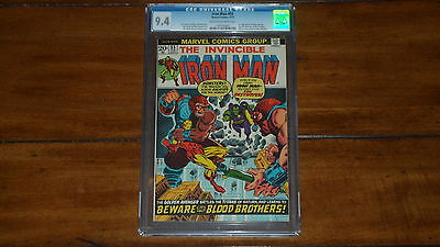 IRON MAN 55 CGC 94  1ST APPEARANCE THANOSDRAX THE DESTROYER  KEY ISSUE