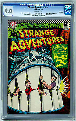 Strange Adventures 187 1966 CGC 90 1st app The Enchantress NORTHLAND PED