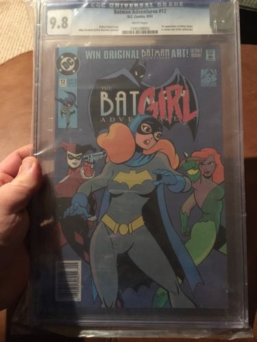 The Batman Adventures 12 First Harley Q CGC 98 White Pages Rare Newsstand Ed
