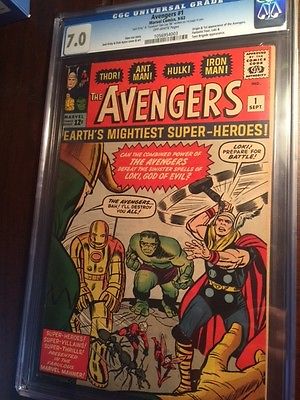 Avengers 1 CGC 70