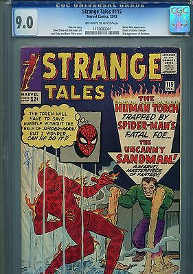 Strange Tales 115 Origin of Doctor Strange  Key Issue 1963 CGC 90 