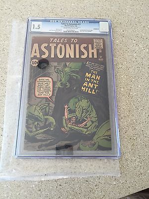 Marvel Tales to Astonish 27 CGC 15 Silver Age 1st Antman Stan Lee Movie Comic