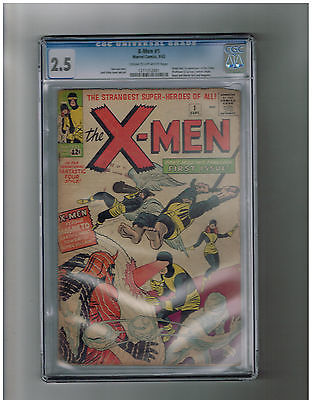 UNCANNY XMEN 1 CGC Grade 25 Highly desired Silver Age key from Marvel