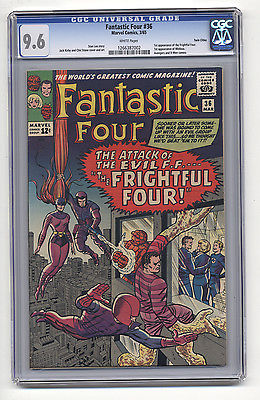 Fantastic Four 36 CGC 96 NM First MEDUSA INHUMANS Twin Cities WHITE PAGES