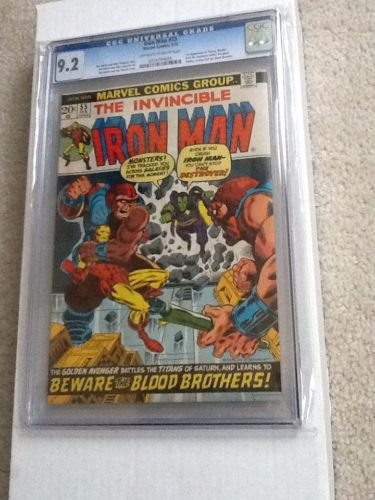 Iron Man 55 Feb 1973 Marvel CGC 92 FIRST THANOS AND DRAX