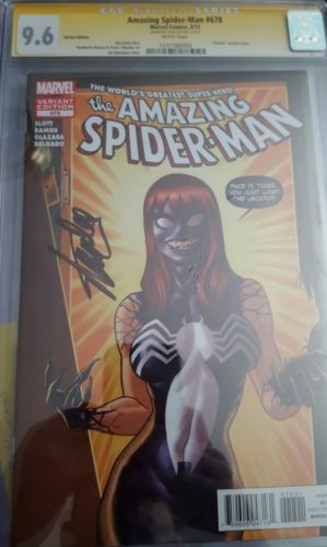 The Amazing Spiderman 678 Venom variant CGC 96 SS STAN LEE ONLY ONE ON EBAY 