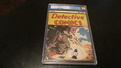 Detective Comics 17 DC Comics 1938 Golden Age 1st Appearance Fu Manchu CGC 25