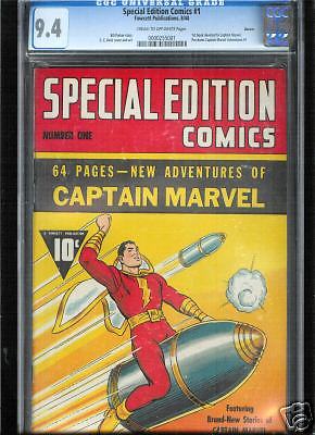 Special Edition Comics 1 CGC 94 NM Universal No Reserve