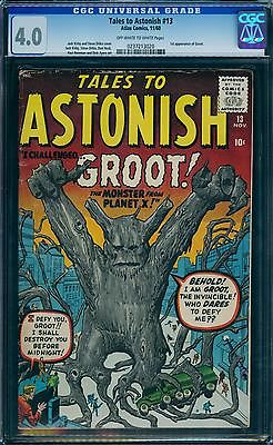 Tales to Astonish 13 CGC 40  1st Groot  oww pages