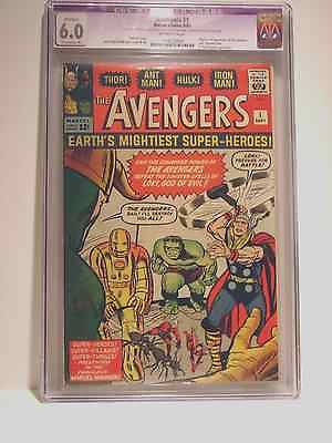 AVENGERS  1   On Sale Now   Very Collectable CGC Grade 60 Marvel Comic Book  