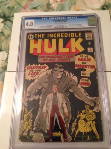 Hulk 1 CGC 40Off White to White Pages  First Incredible Hulk