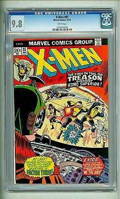 XMEN 85 CGC 98 WHITE PAGES 1973