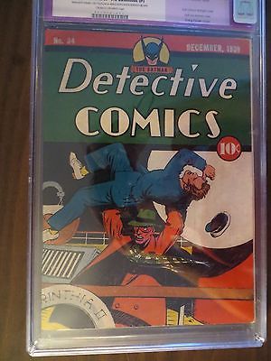 Detective Comics No 34 CGC Restored P FNVF 70