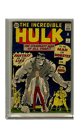 Incredible Hulk 1 CGC 50 Origin 1st App Grey Skin Marvel Silver Comic Rare