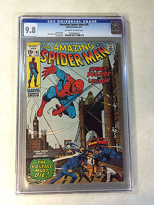 AMAZING SPIDERMAN 95 CGC 98 TOP GRADED NONE NICER ROMITA 1971 STAN LEE