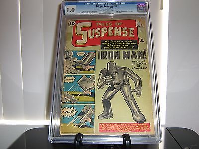 TALES OF SUSPENSE 39 CGC 10  1ST IRON MAN  CGC