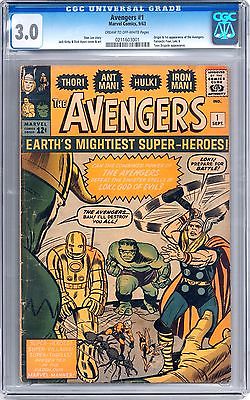 Avengers 1 CGC 30 COW 1st Appearance of the Avengers Age of Ultron Iron Man