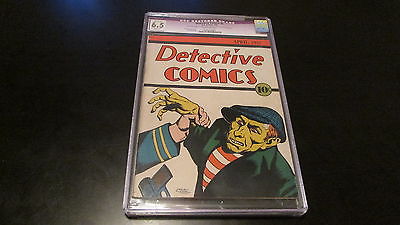 Detective Comics 2 DC Comics 1937 Golden Age Flessel cover Shuster art CGC 65