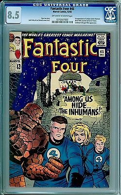Fantastic Four 45 CGC 85  1st Inhumans