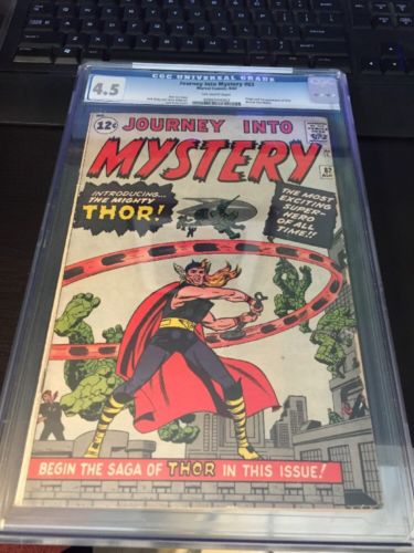 Journey Into Mystery 83 CGC 45 1st Appearance Thor Marvel Comic Silver Age Key