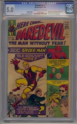 DAREDEVIL 1 CGC 50